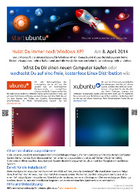 Flyer: XP zu Ubuntu